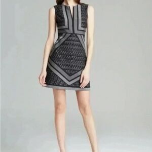 Diane Von Furstenberg Amanda Sheath Mini Dress Abstract size 6